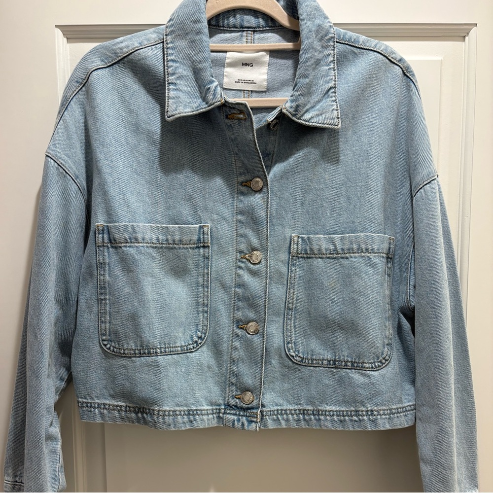 Mango Jean Jacket/Shirt / Size XL